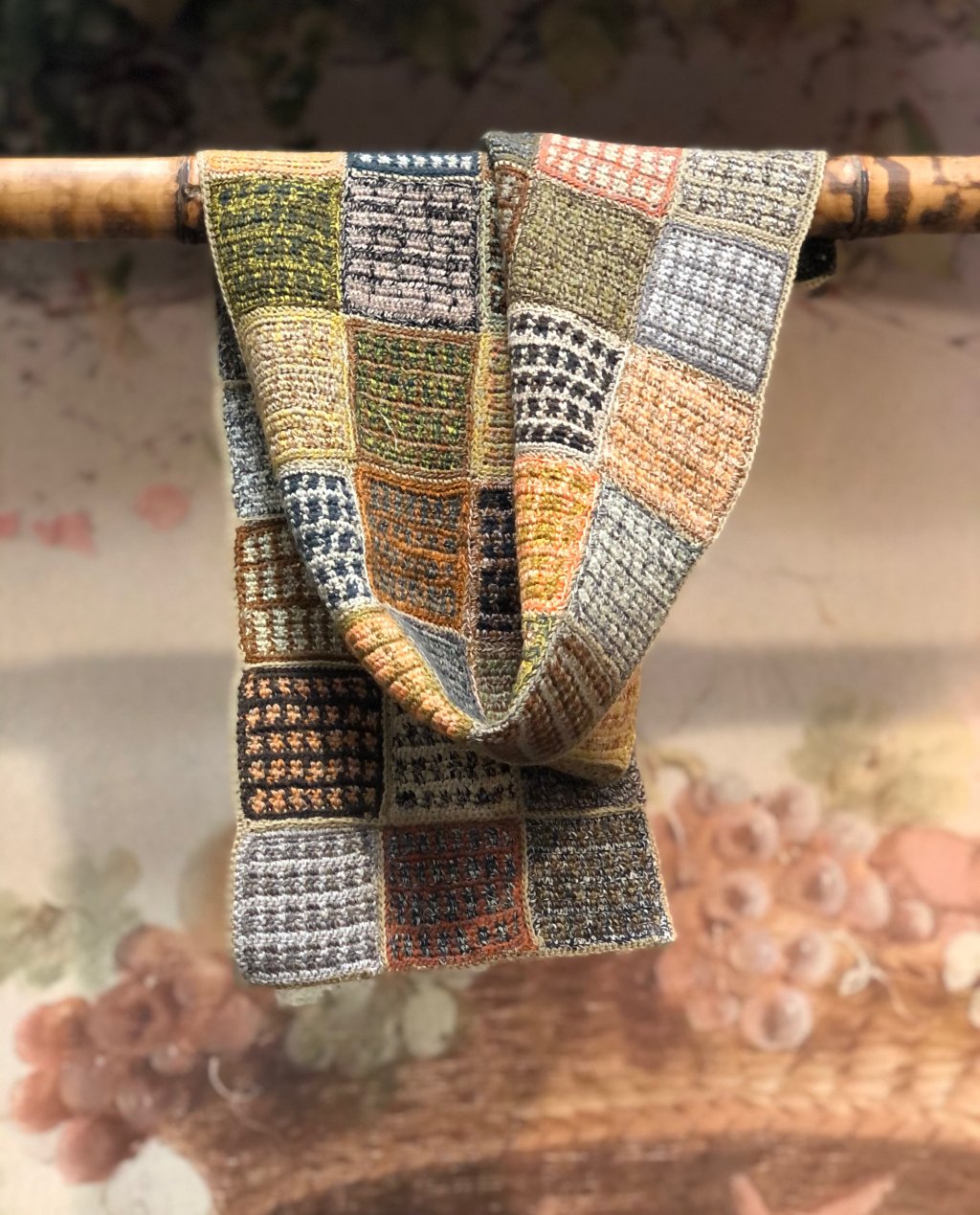 Sophie Digard | Esprit Voyageur | Small Crocheted Scarf | Merino