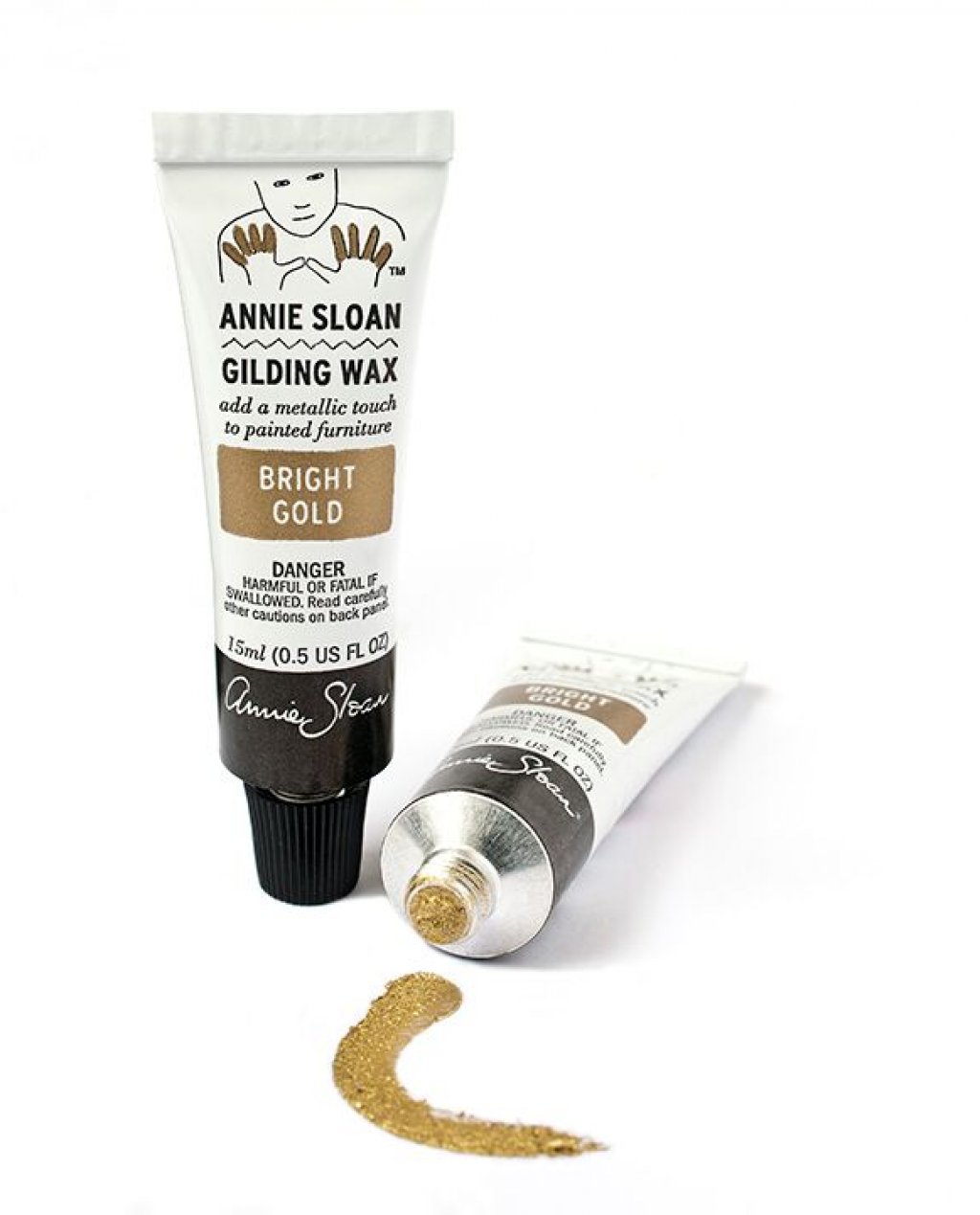 Annie Sloan Gilding Wax - Bright Gold 