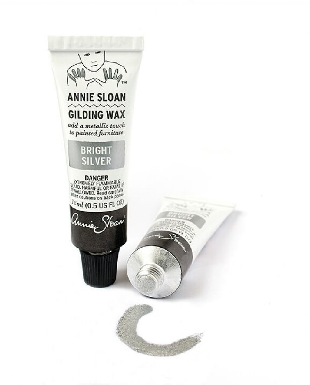 Annie Sloan Gilding Wax - Bright Silver 