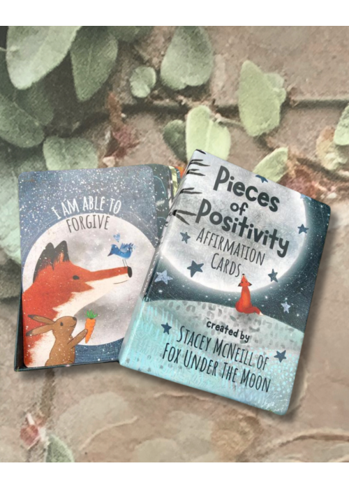 Fox Under the Moon | Affirmations Card Set