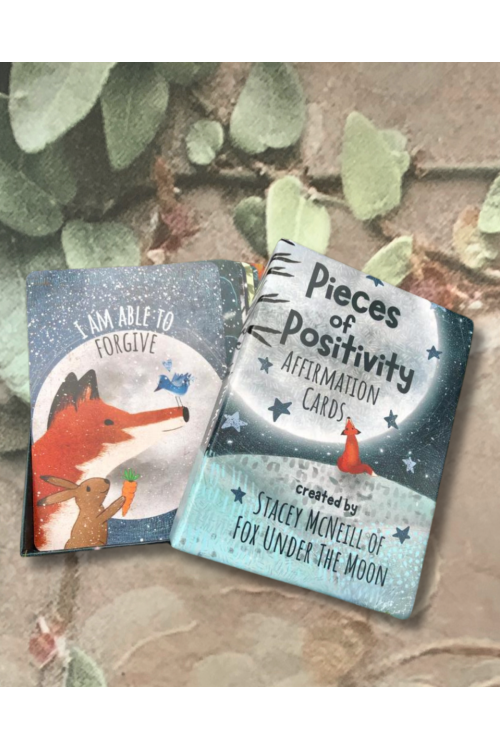 Fox Under the Moon | Affirmations Card Set