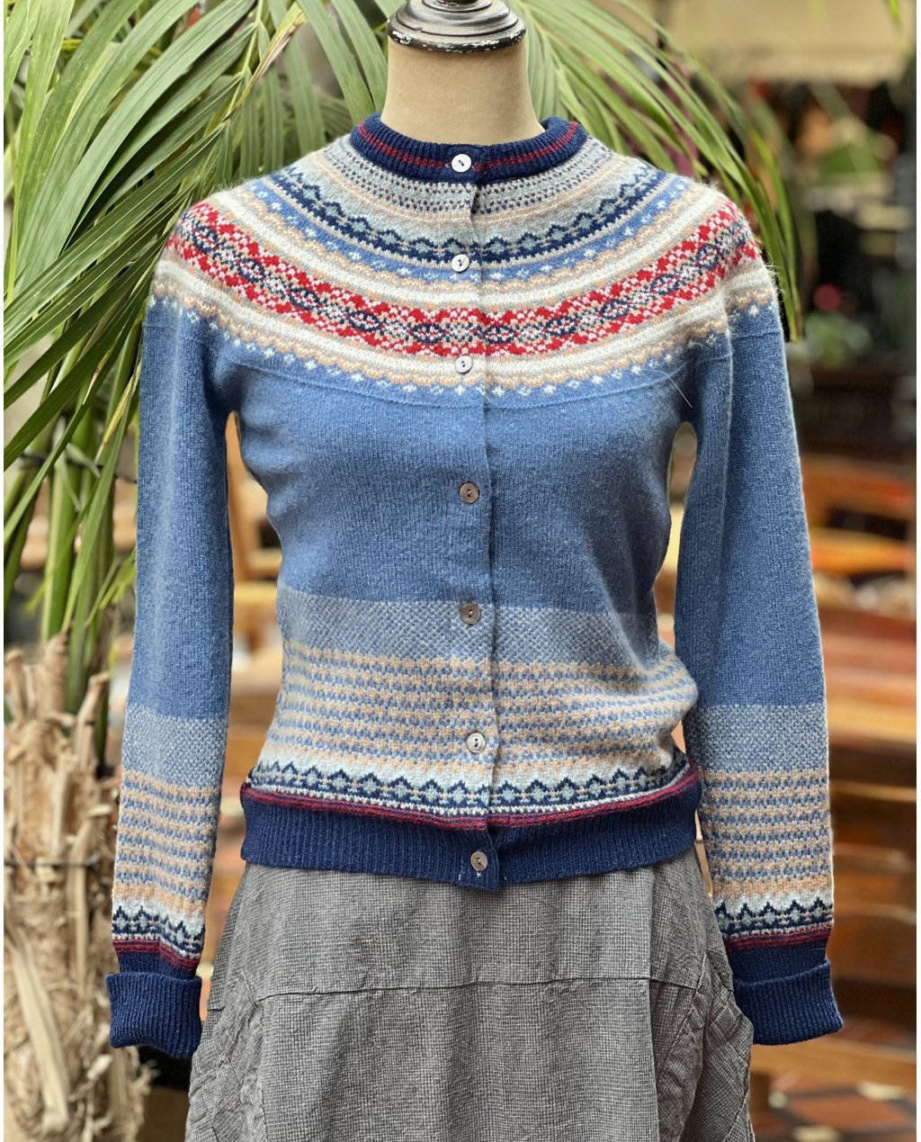 ERIBÉ | Alpine Cardigan | Blue Morning ERIBÉ | Alpine Cardigan | Blue Morning