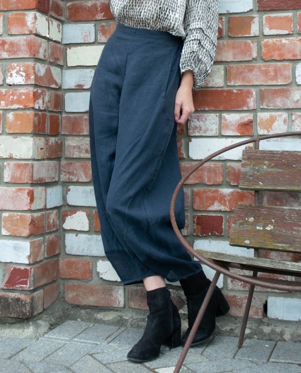 100% Linen Pants - Stiller - by Banana Blue