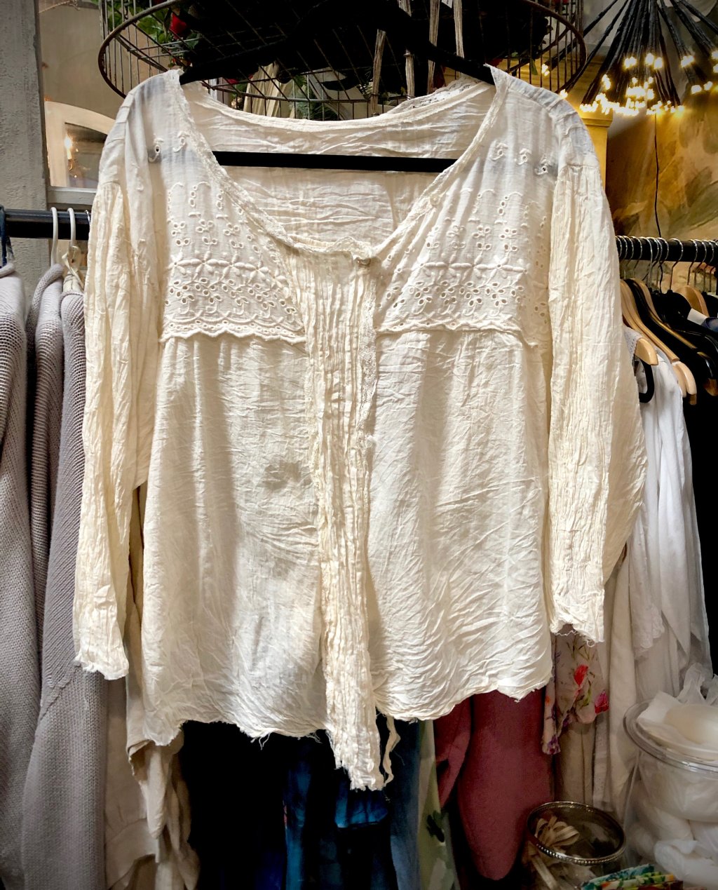 Magnolia Pearl | Clementine Blouse | Ivory 