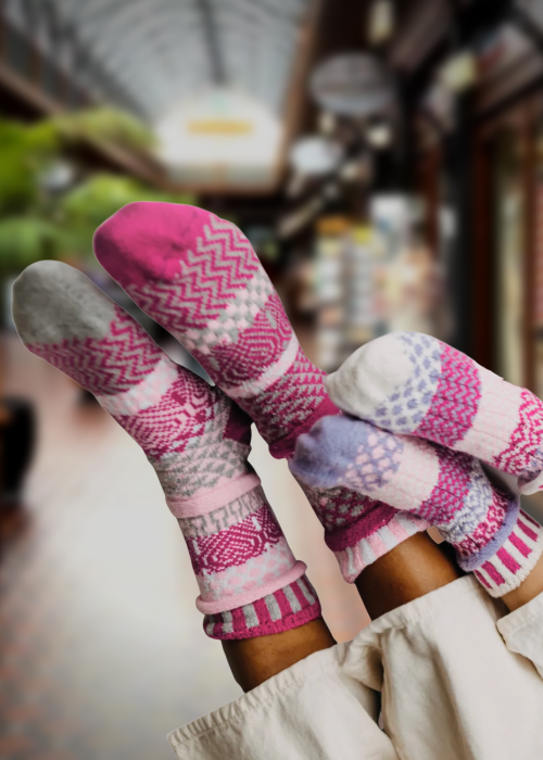 Solmate Socks | Cupid | Recycled Fibre Crew Socks