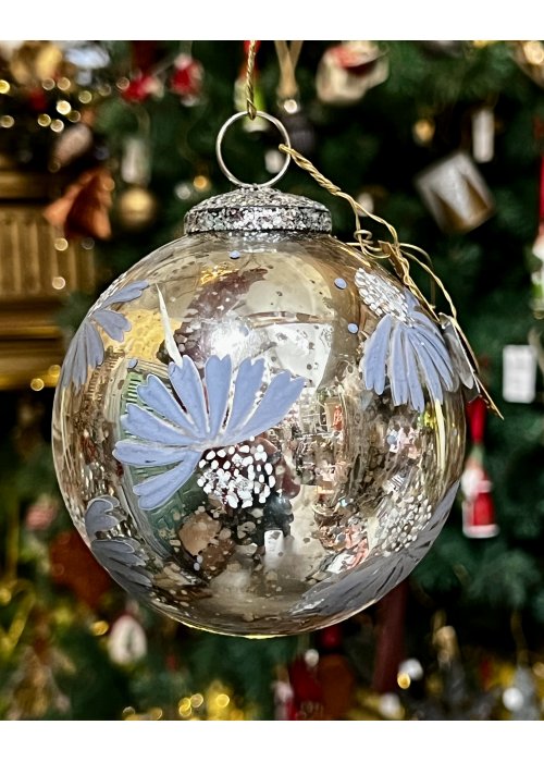 Walther & Co | Christmas Daisy Ball| 10cm
