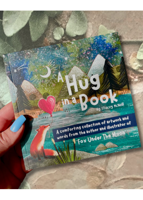 Fox Under the Moon | Hug in a Book | Mini Book 