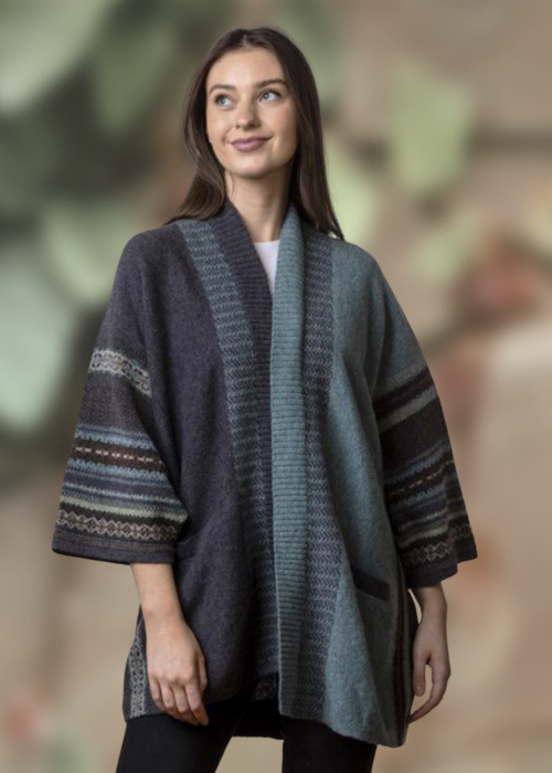 ERIBÉ | Montrose Blanket Coat | Selkie