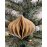 Nordstjerne | Folded Ornament | Onion | Camel | 9cm