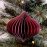 Nordstjerne | Folded Ornament | Onion | Chocolate | 9cm