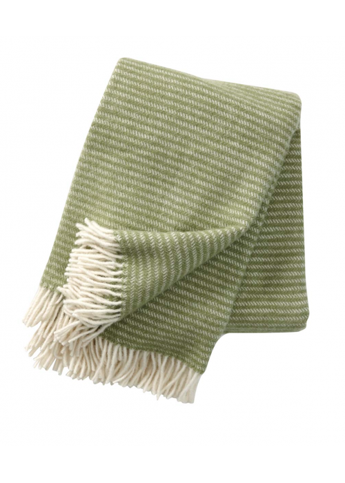 Klippan Throw | Ralph | Lime Blossom | 100% Lambswool