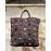 Sophie Digard | Large Raffia Hand Bag Multi-coloured Bobbles 