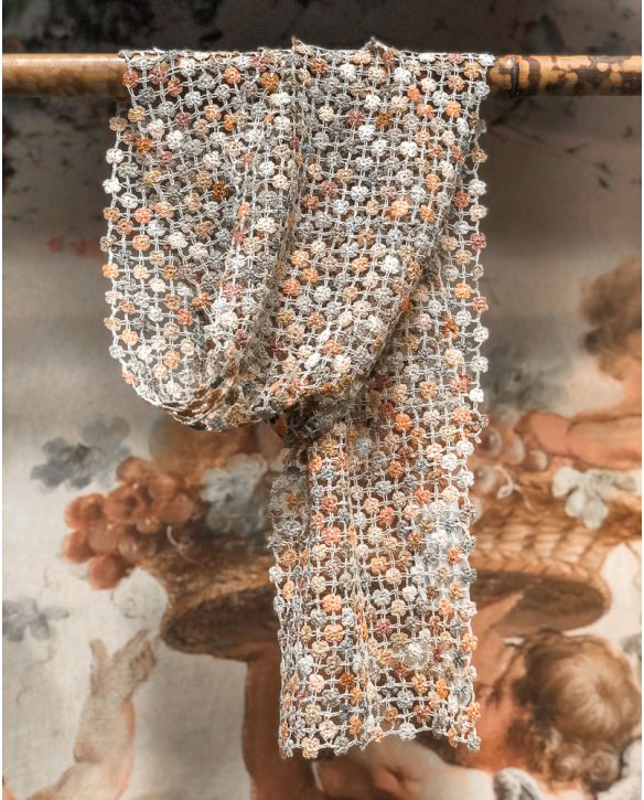 Sophie Digard | Way of Life | Crocheted Linen Scarf 