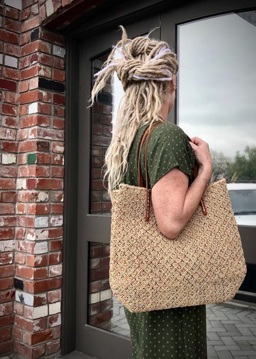 Sophie Digard | Large Rafia Shoulder Bag 
