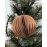 Nordstjerne | Folded Ornament | Ball | Caramel | 7.5cm