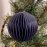 Nordstjerne | Folded Ornament | Ball | Midnight Blue | 7.5cm