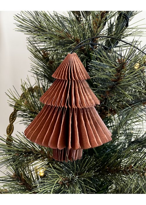 Nordstjerne | Folded Ornament | Tree | Copper | 10cm