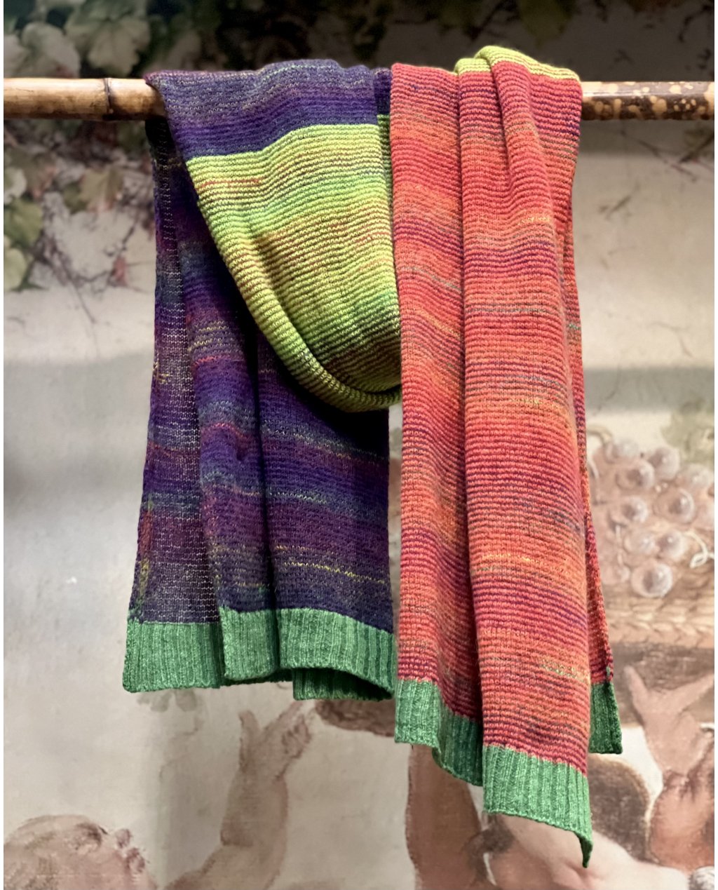 ERIBÉ | Treeline Wide Wrap | Aubergine ERIBÉ | Treeline Wide Wrap | Aubergine