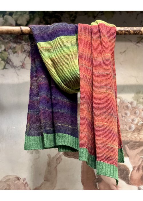 ERIBÉ | Treeline Wide Wrap | Aubergine 