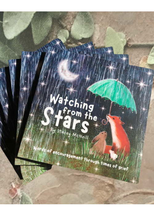 Fox Under the Moon | Watching From the Stars | Mini Book 