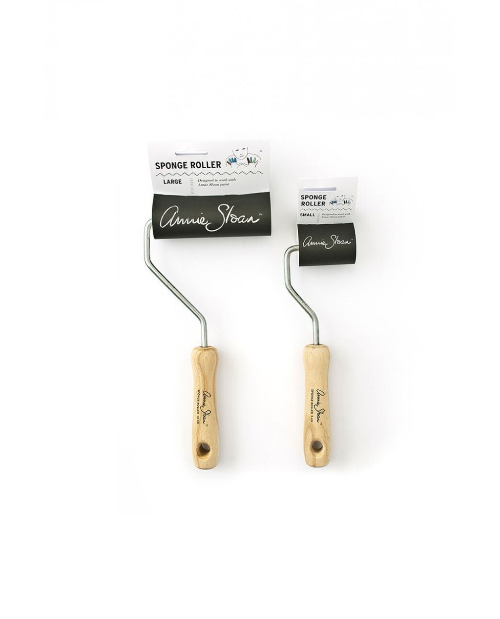 Annie Sloan Sponge Rollers - Small and Large Annie Sloan Sponge Rollers - Small and Large